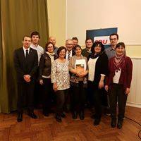 Der neu gewhlte Ortsvorstand